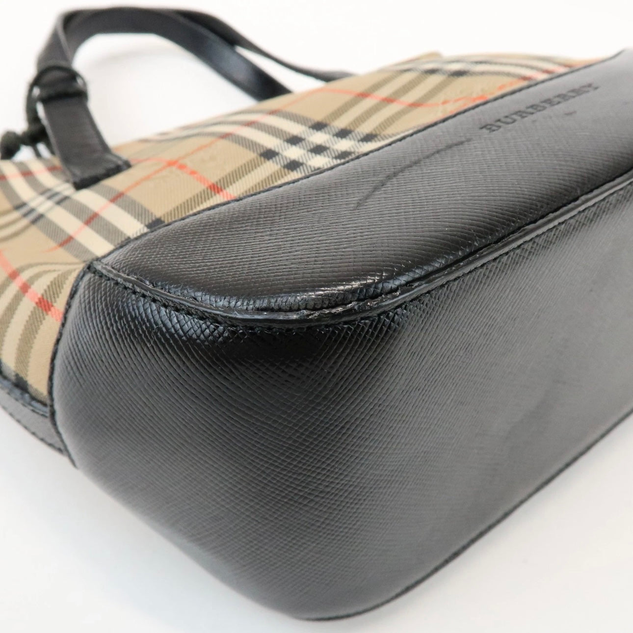 BURBERRY Nova Plaid Small Hand Bag