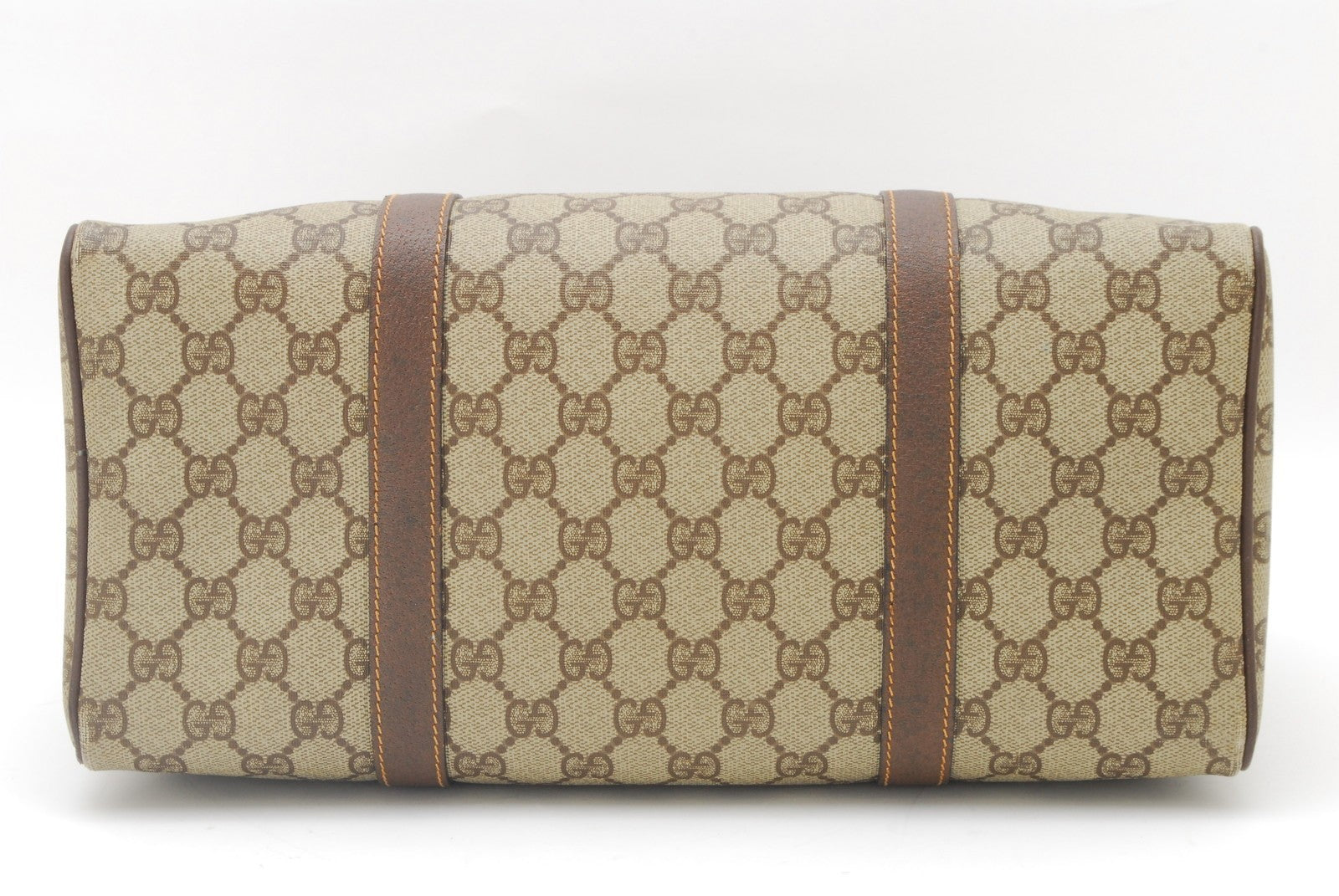 Gucci GG Supreme Boston Bag - Brown, PVC Leather