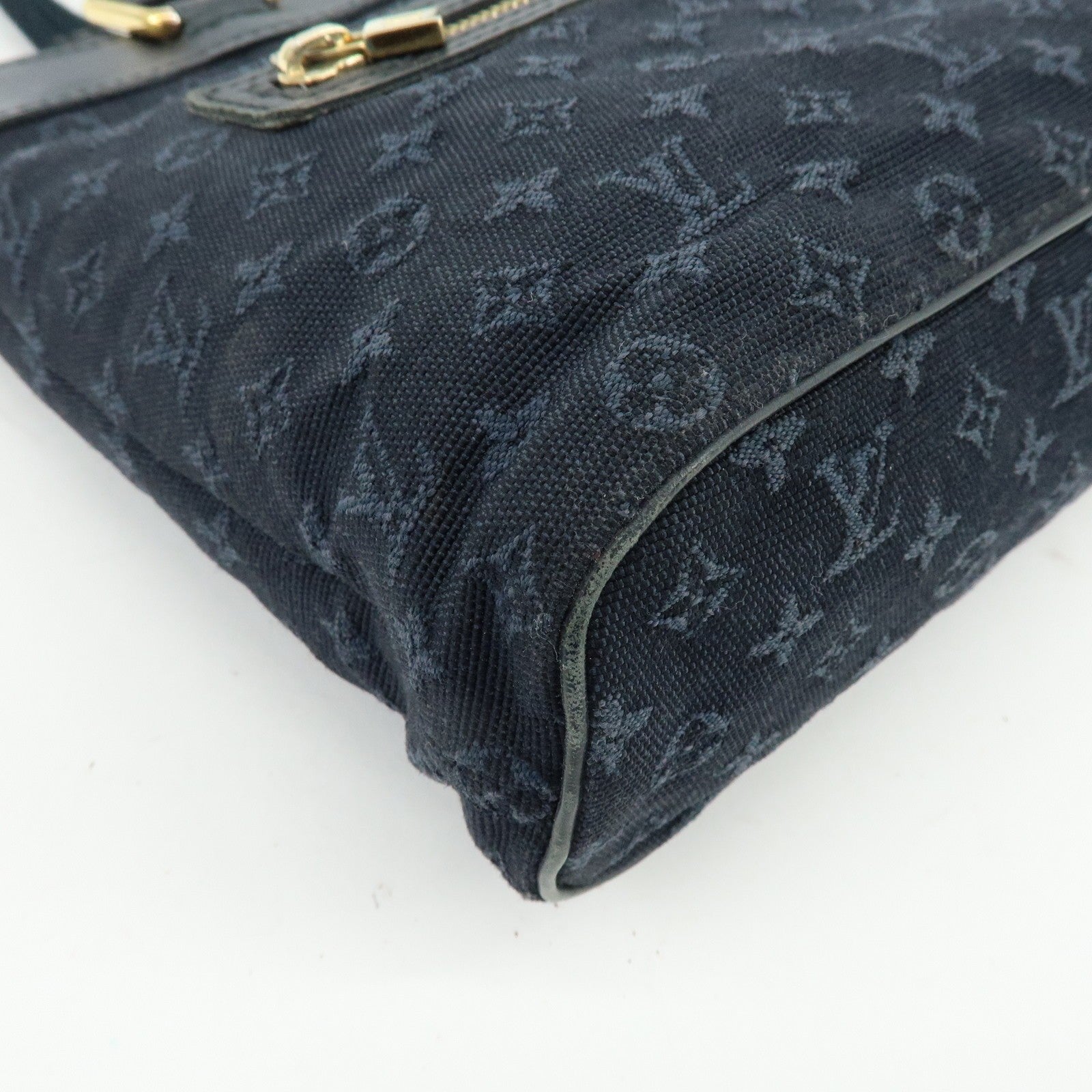 Louis Vuitton Monogram Mini Lucille PM Tote Bag - TST Blue, Monogram Mini Canvas