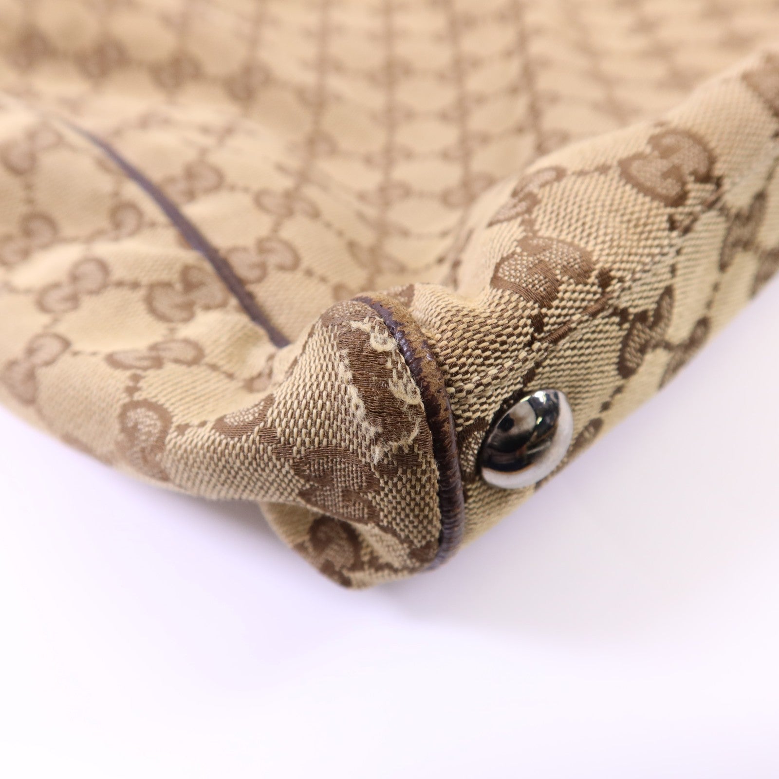 Gucci GG SHW Tote Bag - Brown, Canvas