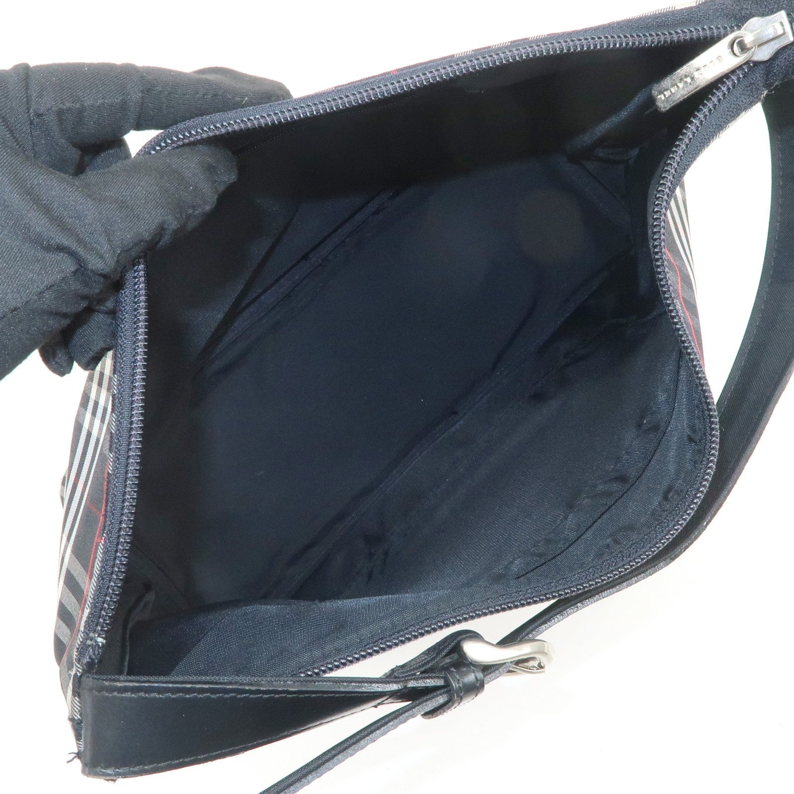 Burberry Blue Label Shoulder Bag - Black, Nylon and Leather