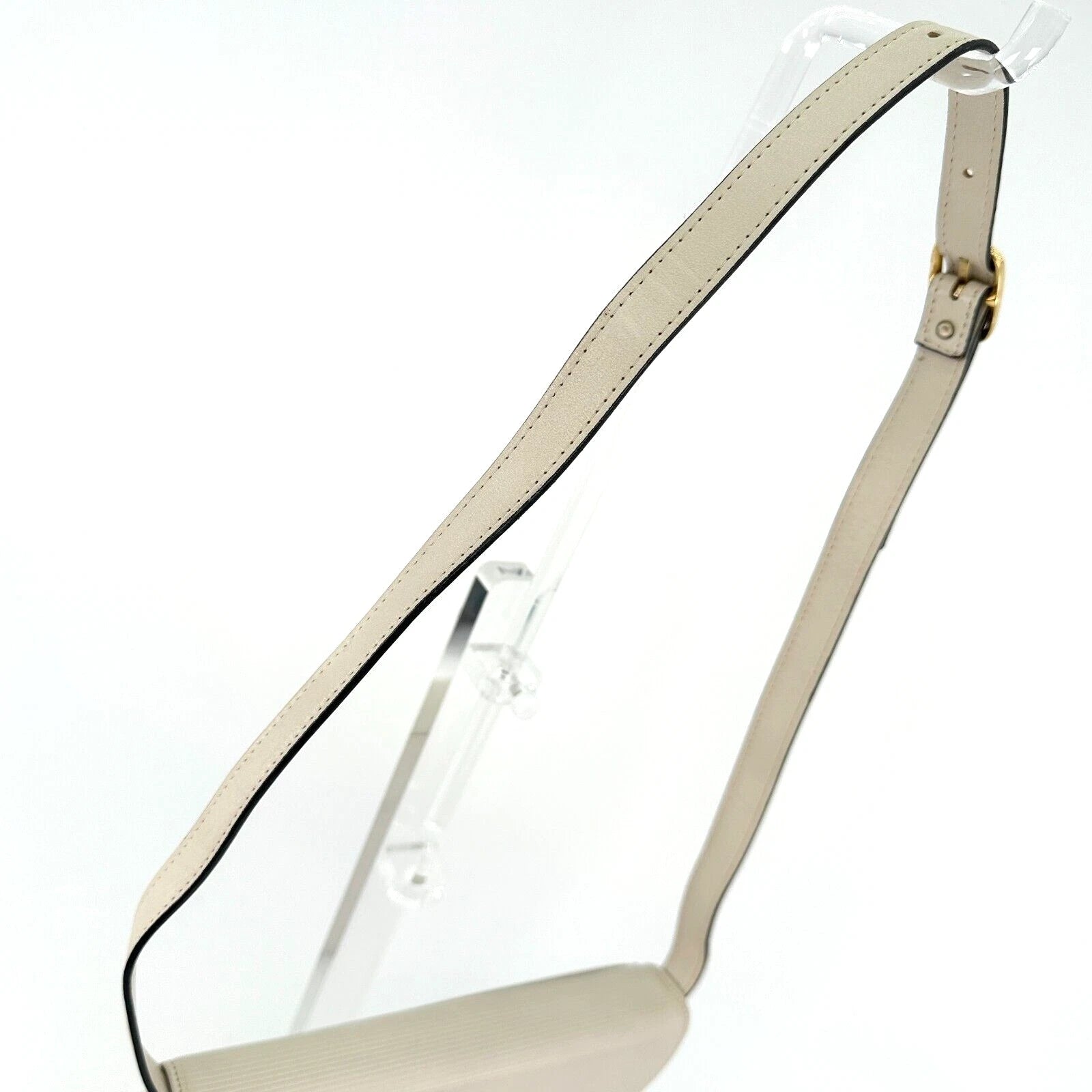 Yves Saint Laurent YSL Shoulder Bag - Ivory, Leather