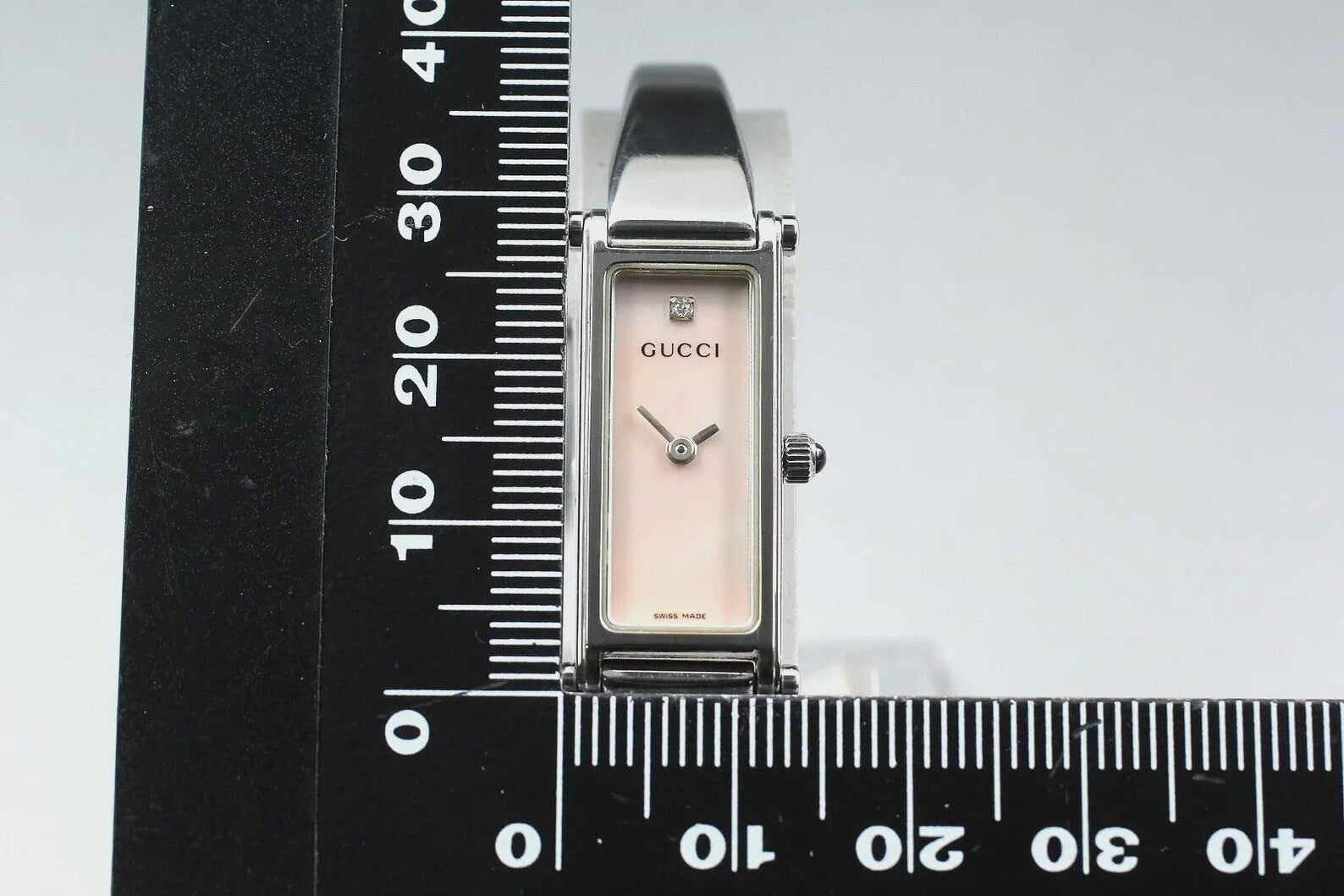 Gucci 1500L Watch - Pink, Stainless Steel