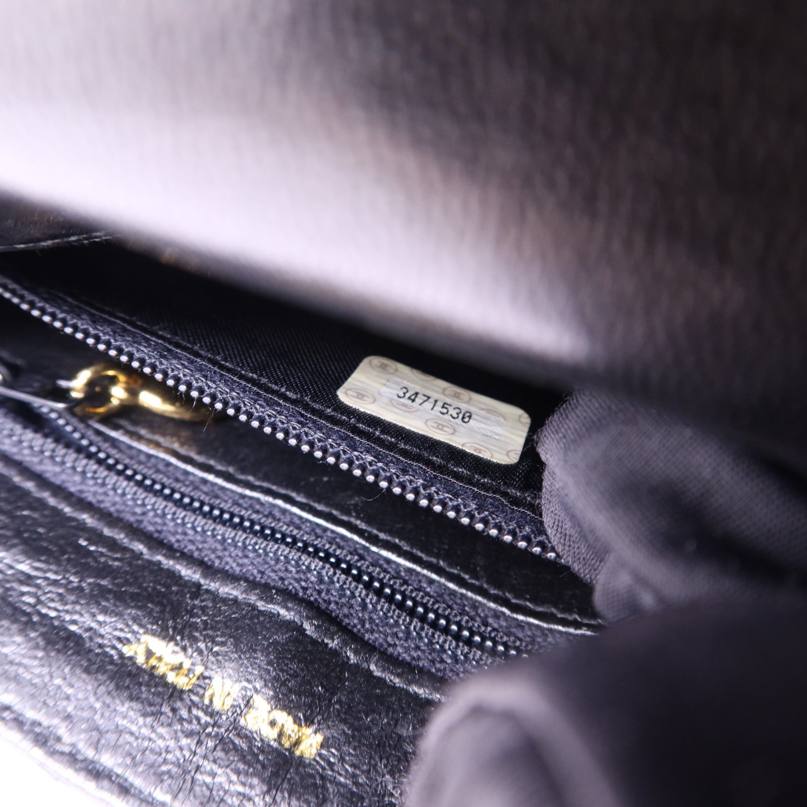 CHANEL CC GHW Waist Bag - Black, Lambskin Leather