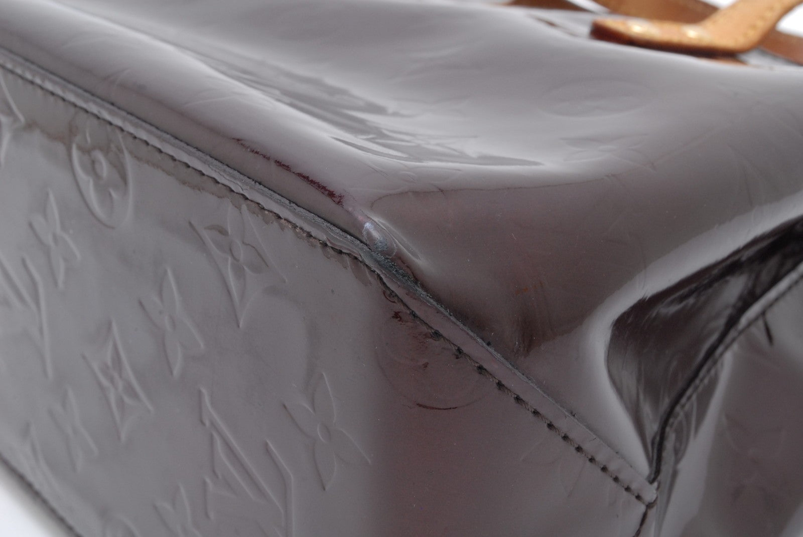 Louis Vuitton Reade PM Hand Bag - Amarante, Patent Leather