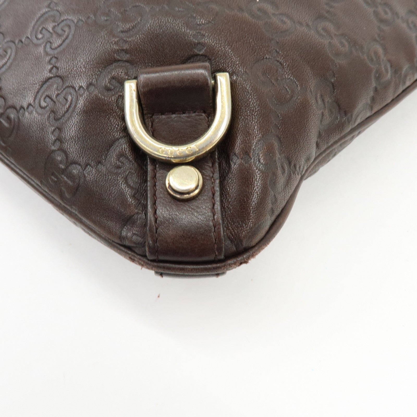 Gucci Abbey Shoulder Bag - Brown, Leather