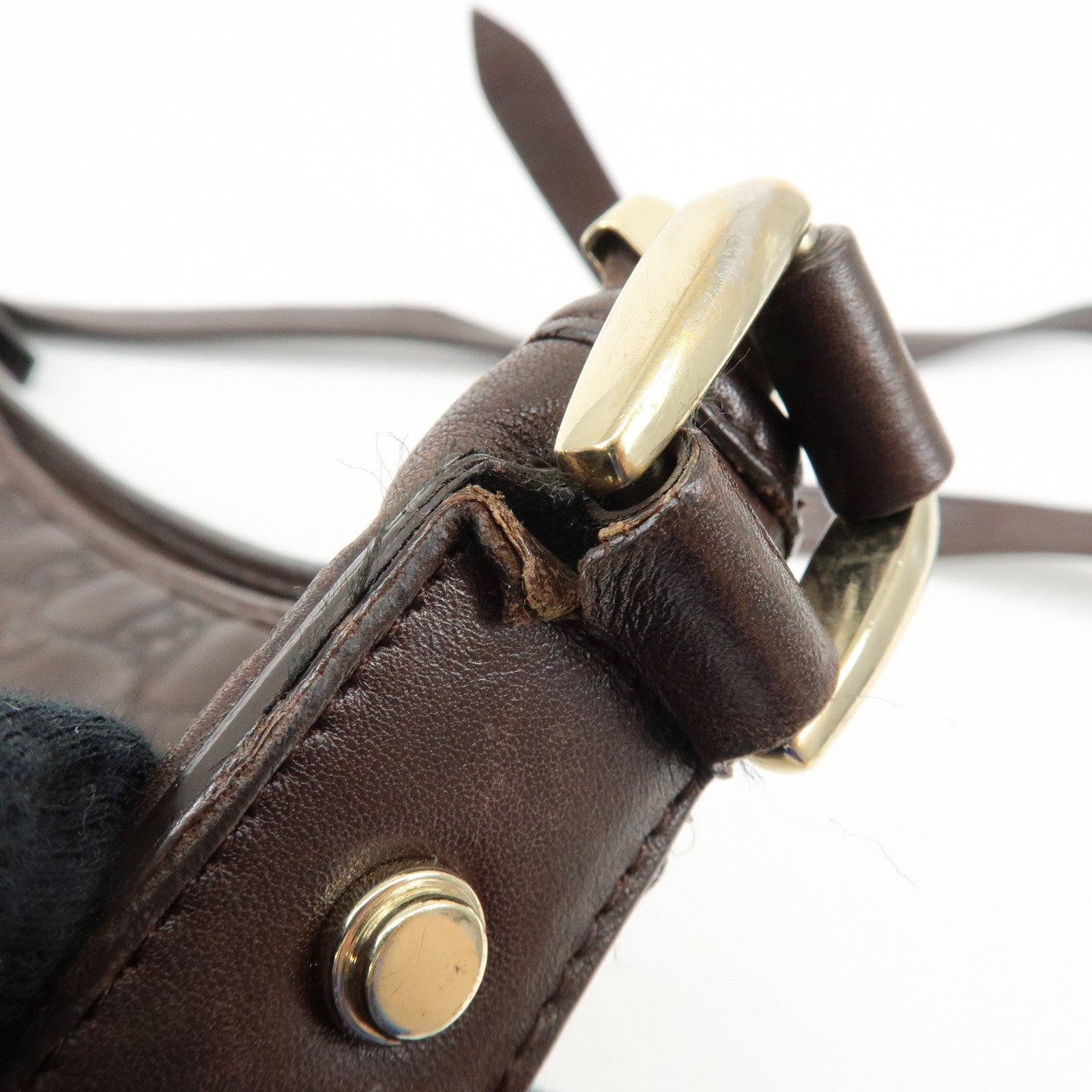 Gucci Abbey Shoulder Bag - Brown, Leather