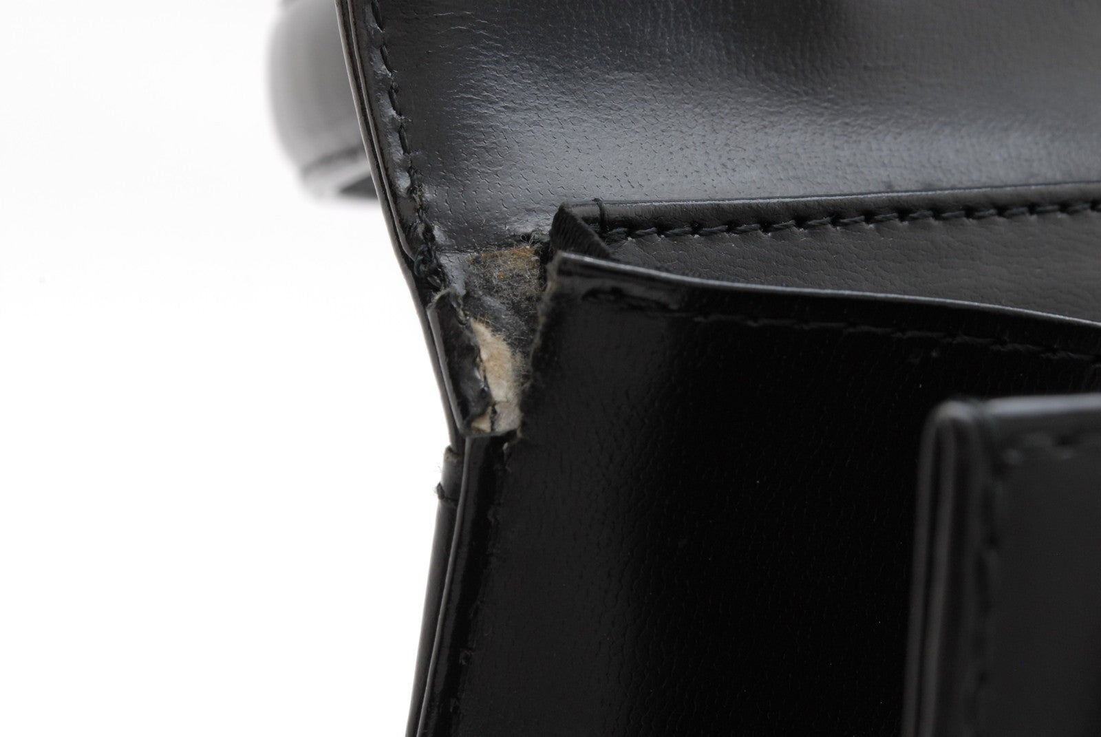 Yves Saint Laurent YSL Top Handle Handbag - Black, Leather