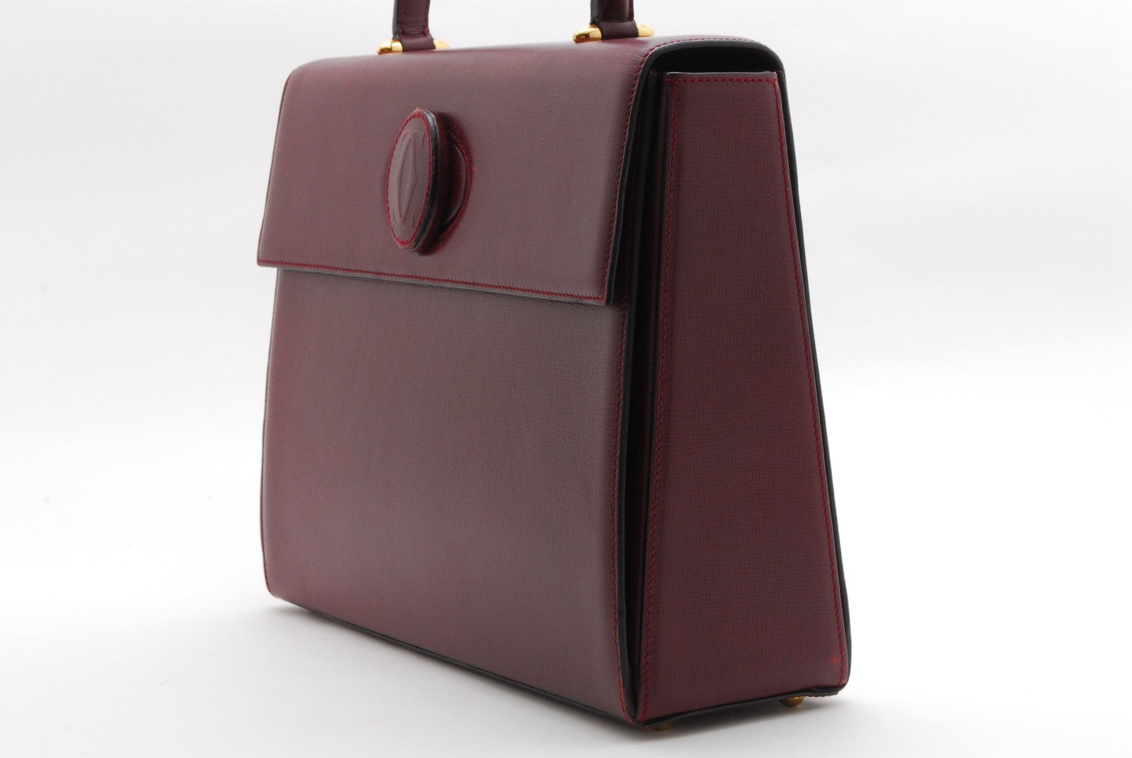 Cartier Must de Cartier Hand Bag - Bordeaux, Leather