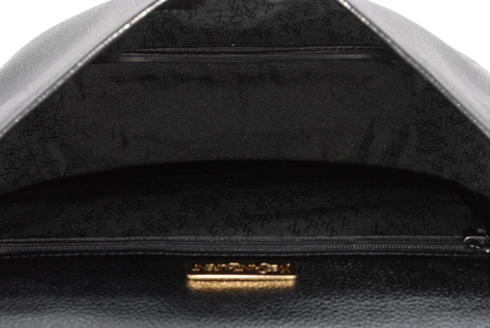 Saint Laurent Cassandra Crossbody Bag - Black, Leather