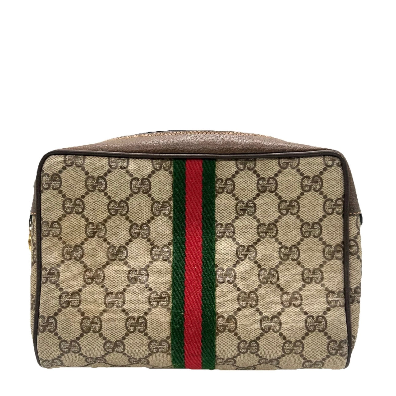 Gucci GG Leather Sherry Line Clutch