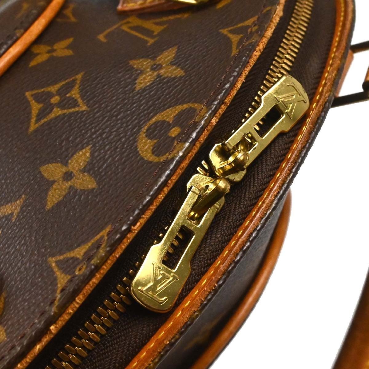 Louis Vuitton Ellipse PM Handbag - Brown, Monogram Canvas, Leather