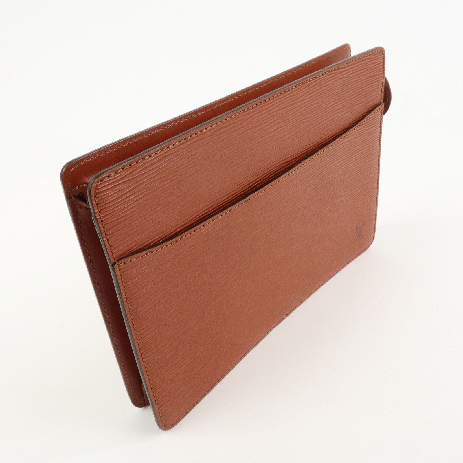 Louis Vuitton Epi Pochette Homme Clutch Bag - Kenya Brown, Epi Leather