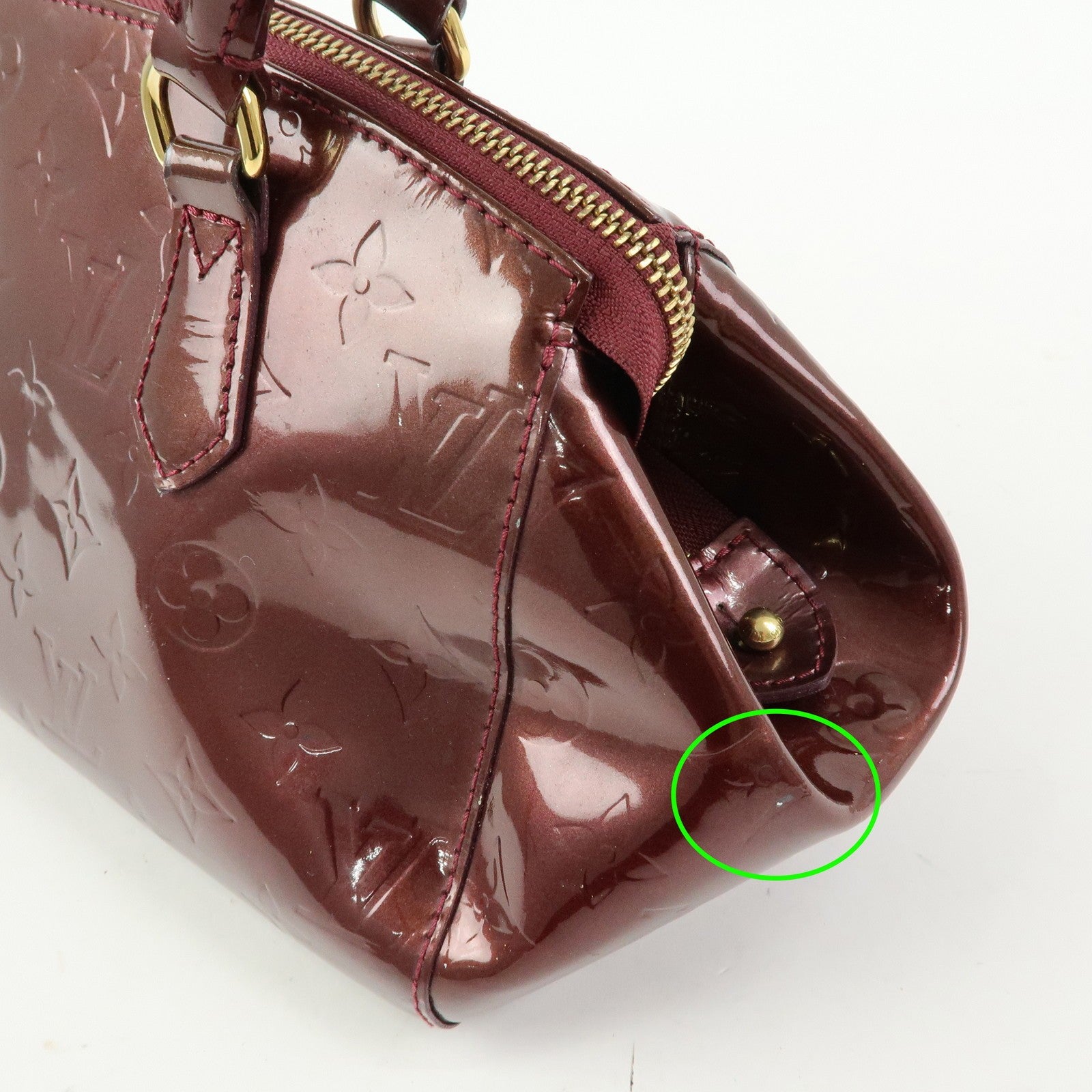 Louis Vuitton Boston Bag - Rouge Fauviste, Vernis Leather