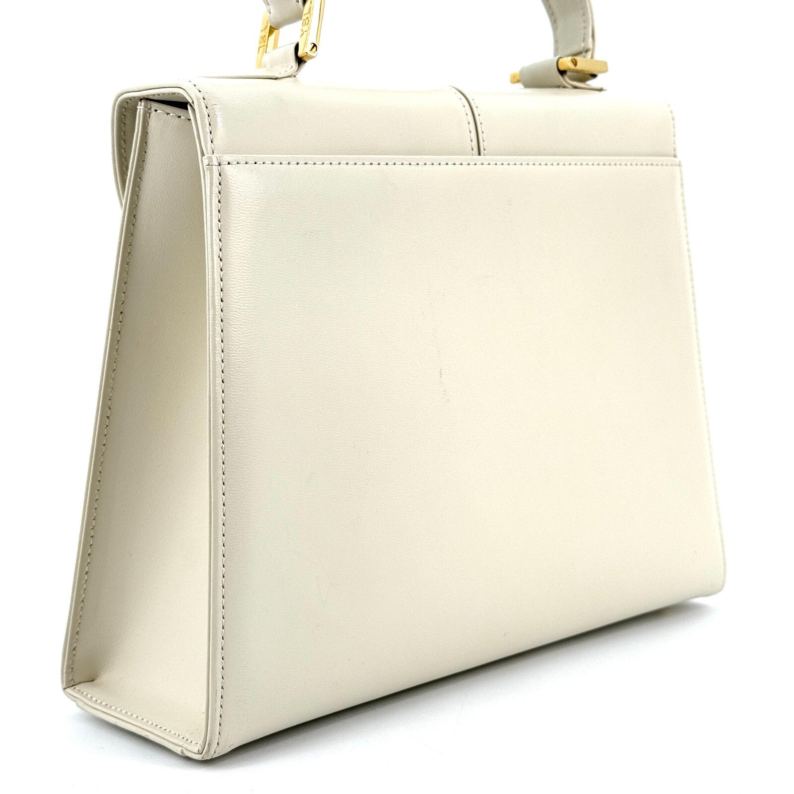 Saint Laurent Shoulder 2Way Hand Tote Bag - White, Leather