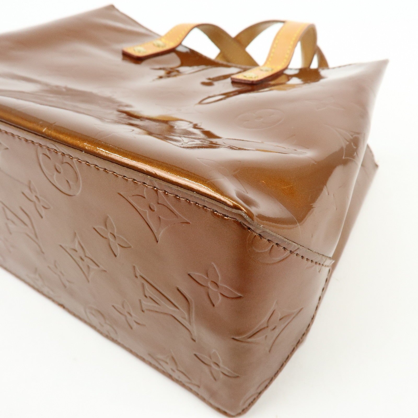 Louis Vuitton Hand Bag - Bronze, Vernis Leather