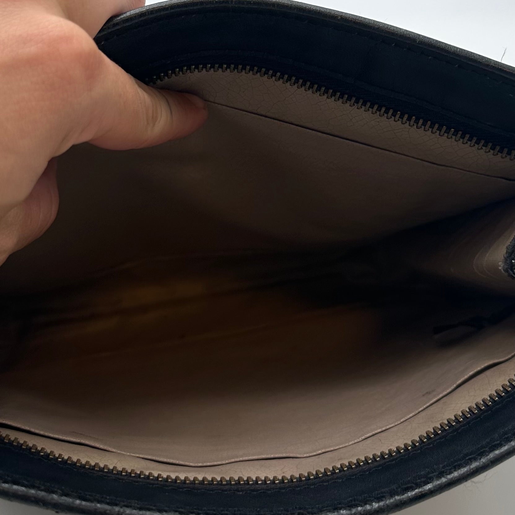 Dior Trotter Navy Clutch
