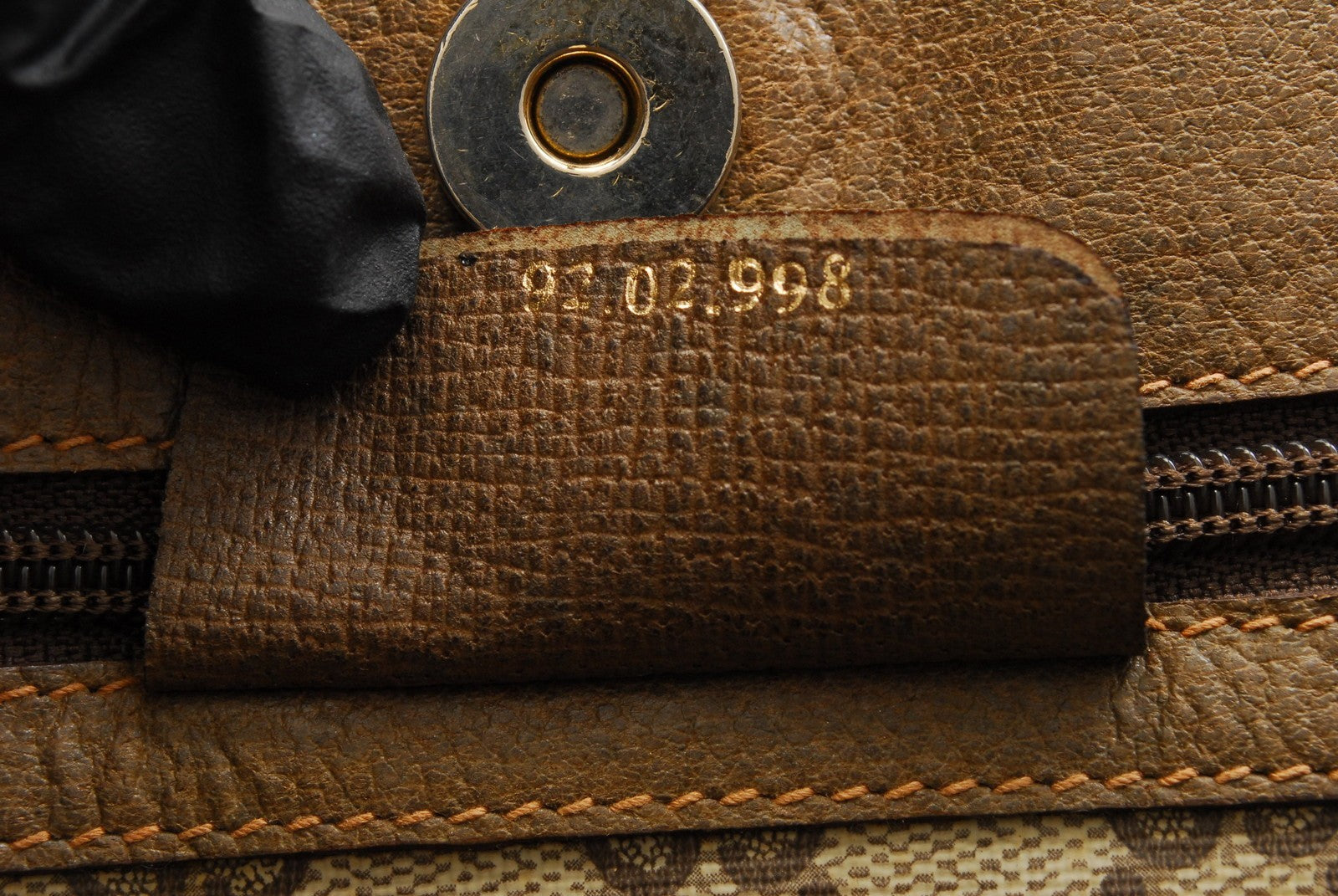 Gucci GG Supreme Tote Shoulder Bag - Brown, PVC