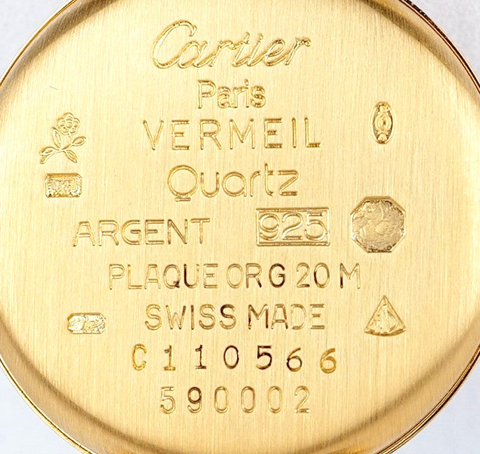 Cartier Must Colisee Watch - Brown, Stainless Steel