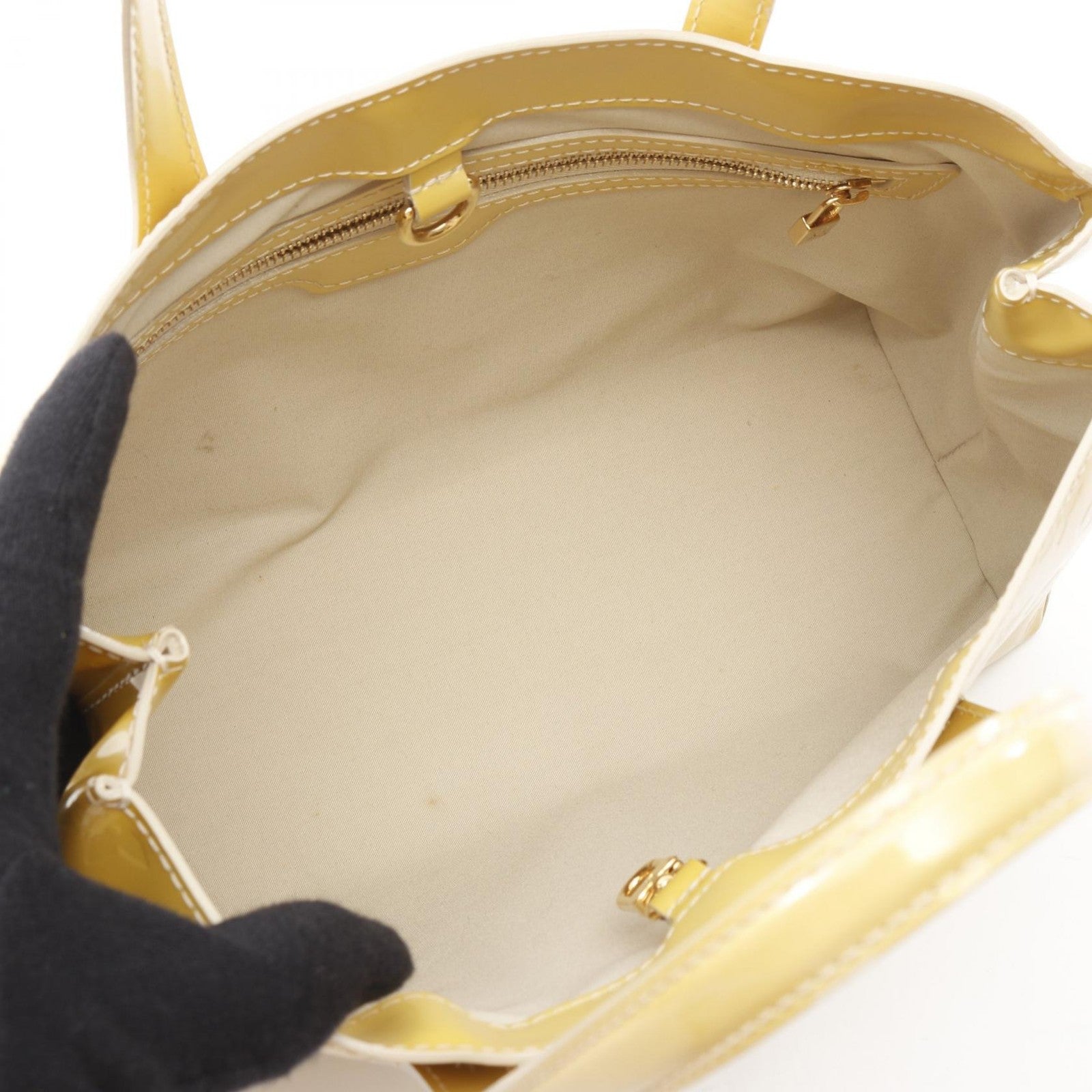 Louis Vuitton Wilsher PM Hand Tote Bag - Beige, Leather