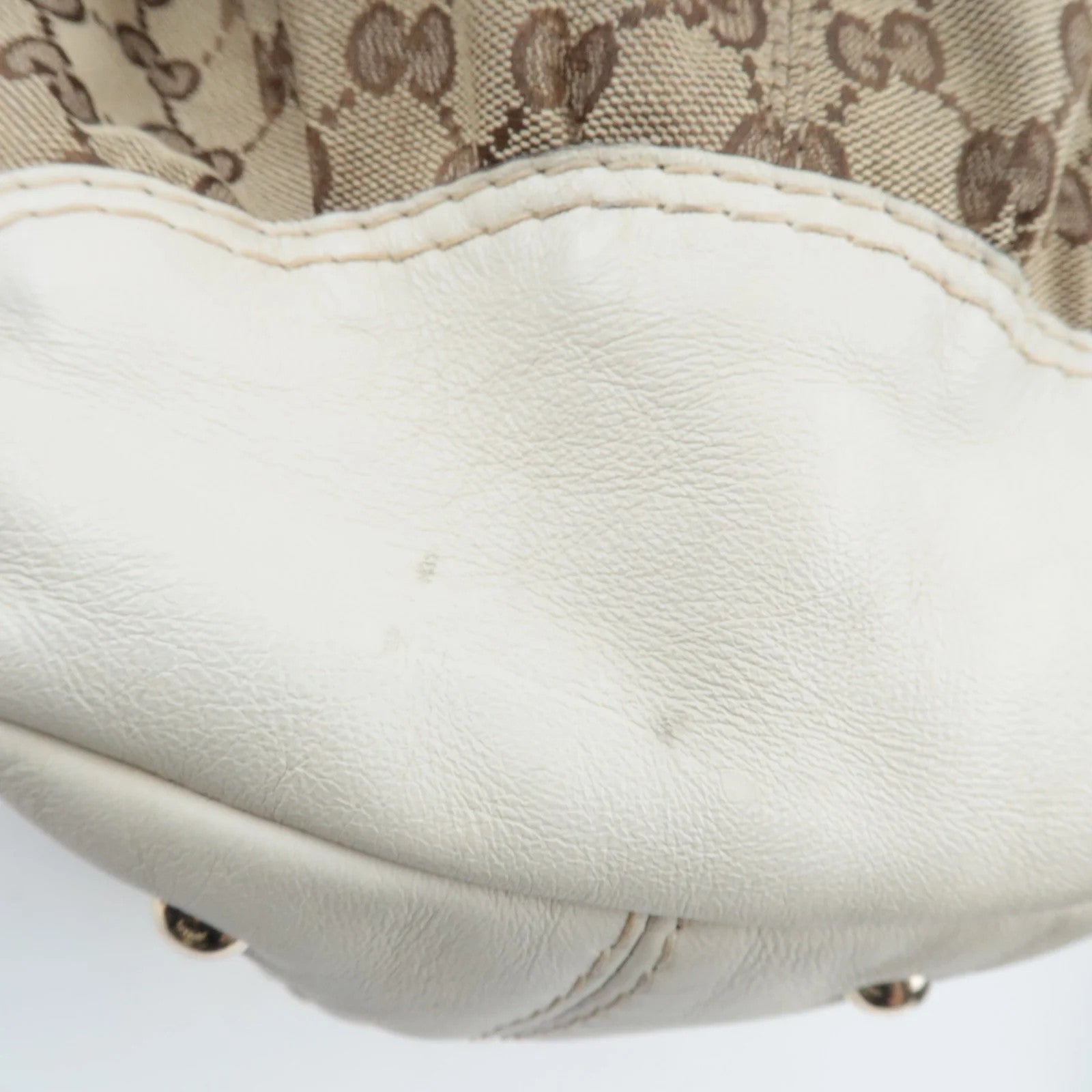 Gucci Tote Bag - Beige, GG Canvas and Leather