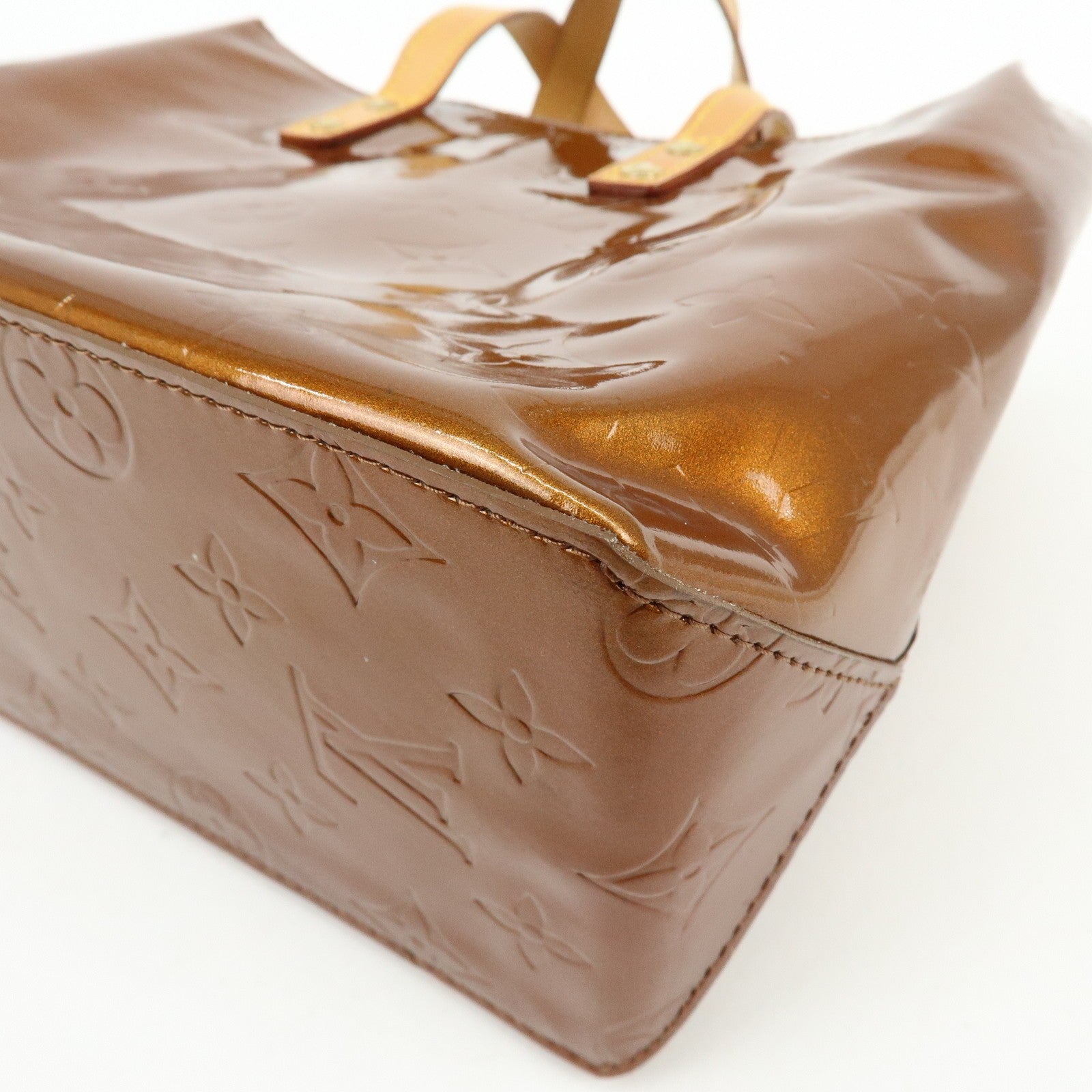 Louis Vuitton Hand Bag - Bronze, Vernis Leather