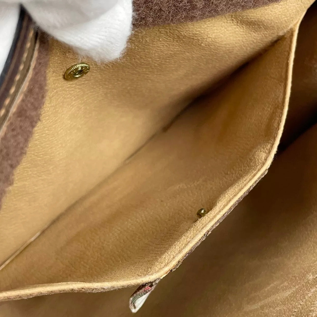 Sherry Line PVC Leather Clutch