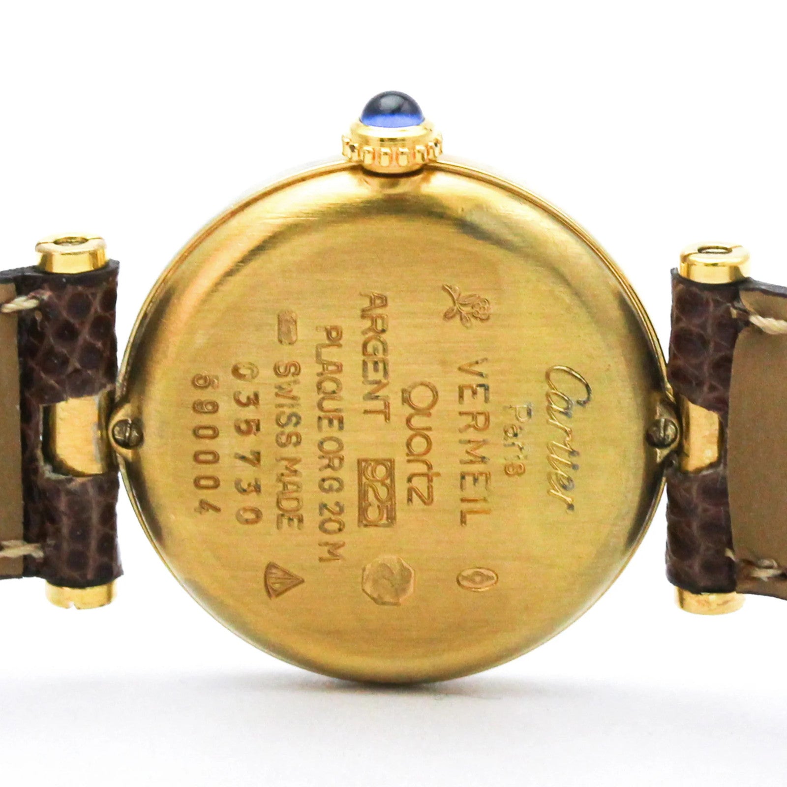 Cartier Must Vendome Wristwatch - Gold, Gold Plated