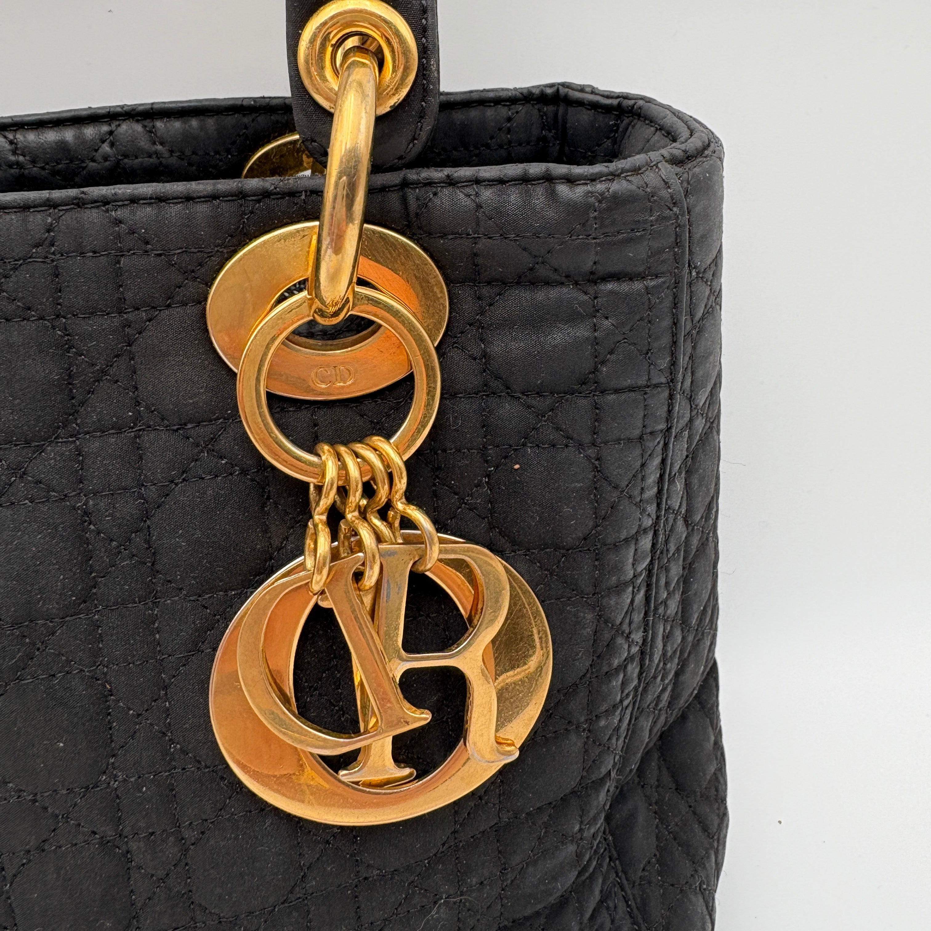 Lady Dior nylon bag
