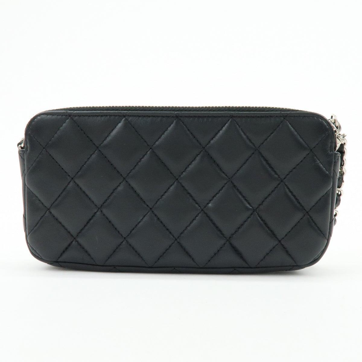 Chanel COCO Mark Matelasse Shoulder Bag - Black, Lamb Skin