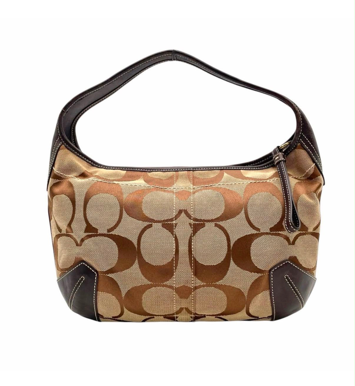 Coach Signature brown bag