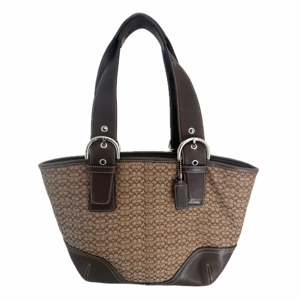 Coach Signature Brown Bag