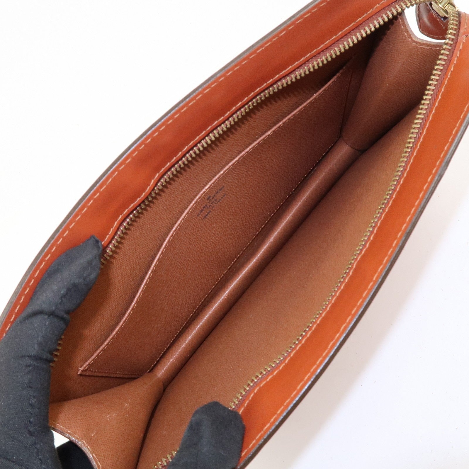 Louis Vuitton Epi Pochette Homme Clutch Bag - Kenya Brown, Epi Leather