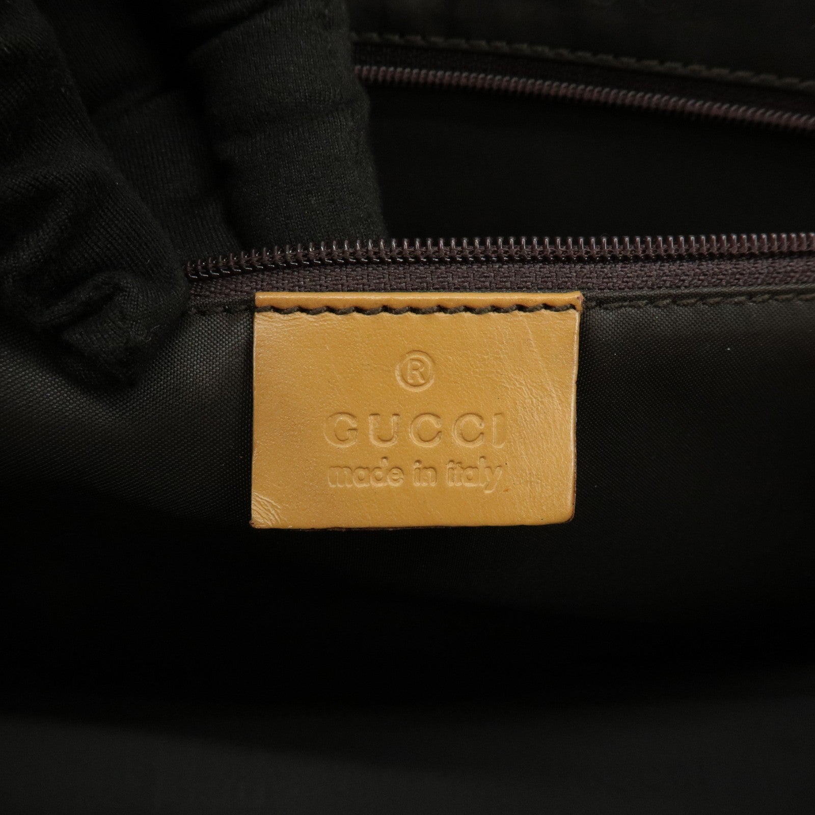 GUCCI Shoulder Bag - Black, Canvas