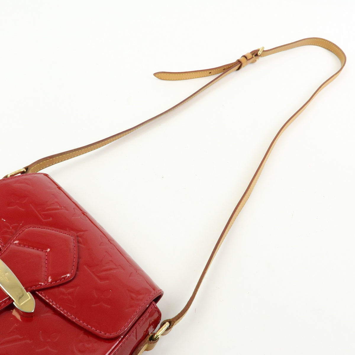 Louis Vuitton Shoulder Bag - Red, Vernis Leather