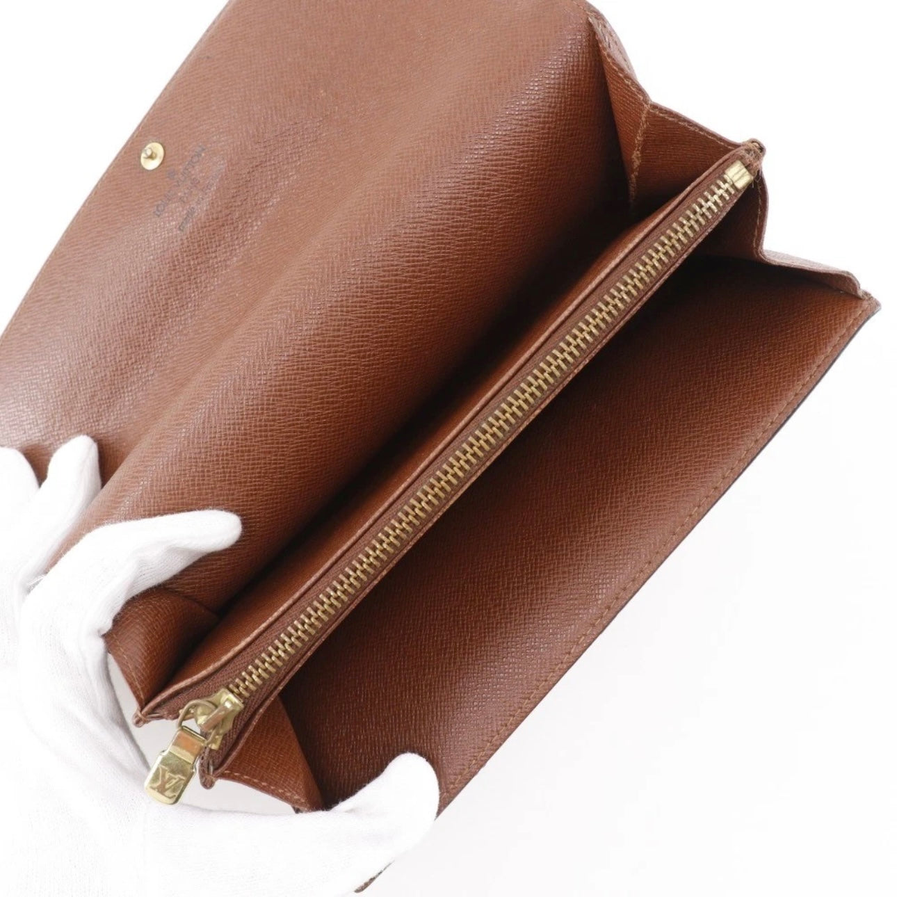LOUIS VUITTON Porto Monnet Credit wallet- Brown Monogram