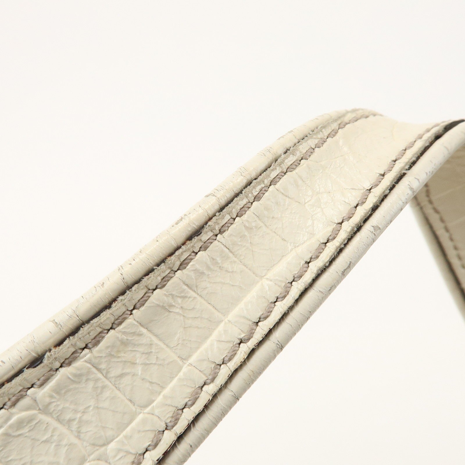 Celine Macadam Shoulder Bag - Beige Ivory, Canvas Leather