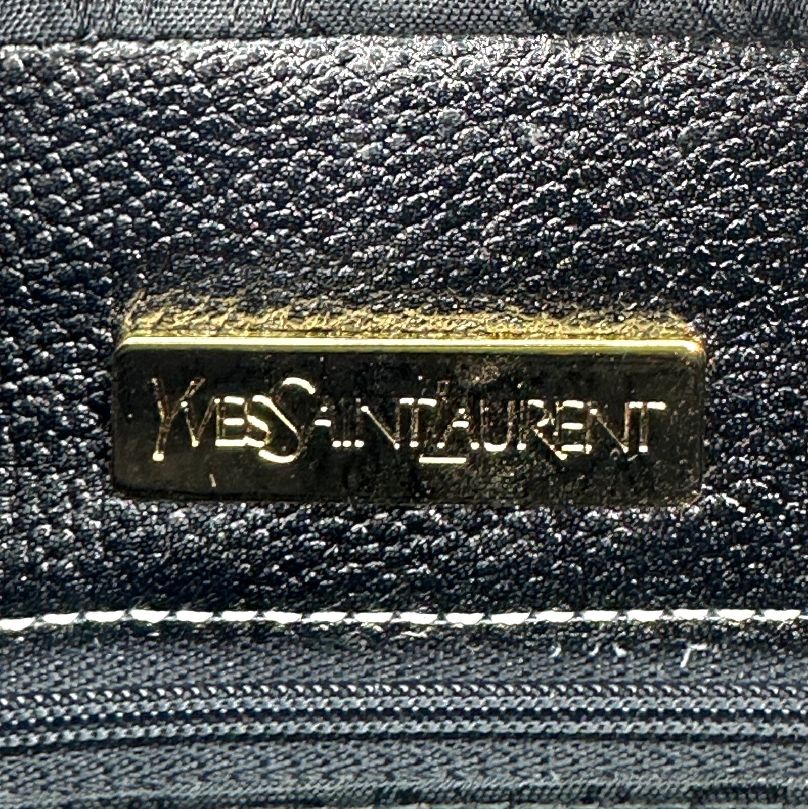 Saint Laurent Yves Shoulder Bag - Black, Leather