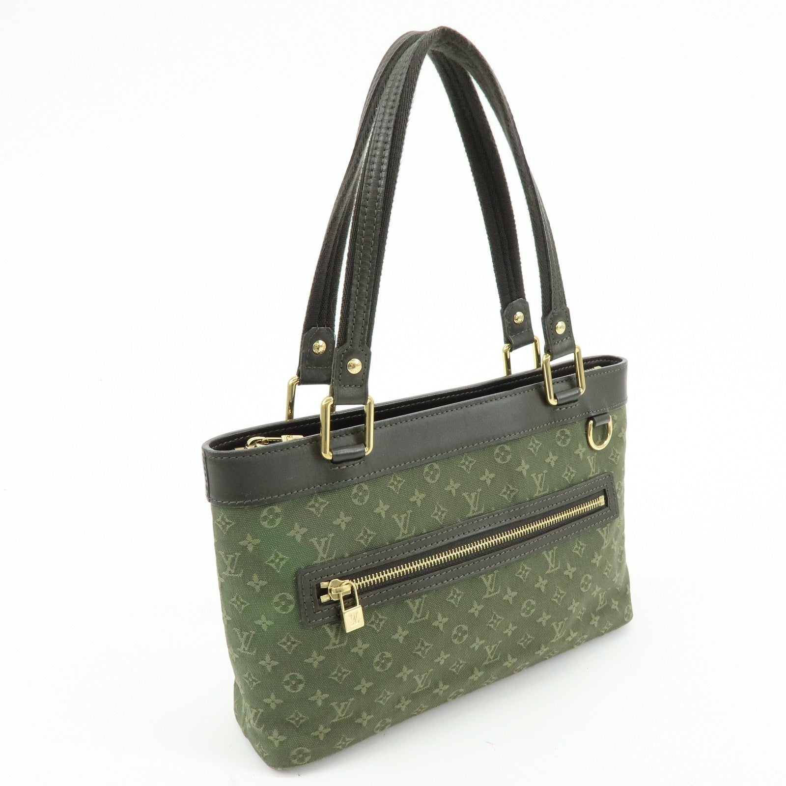 Louis Vuitton Monogram Mini Lucille PM Tote Bag - Khaki, Canvas
