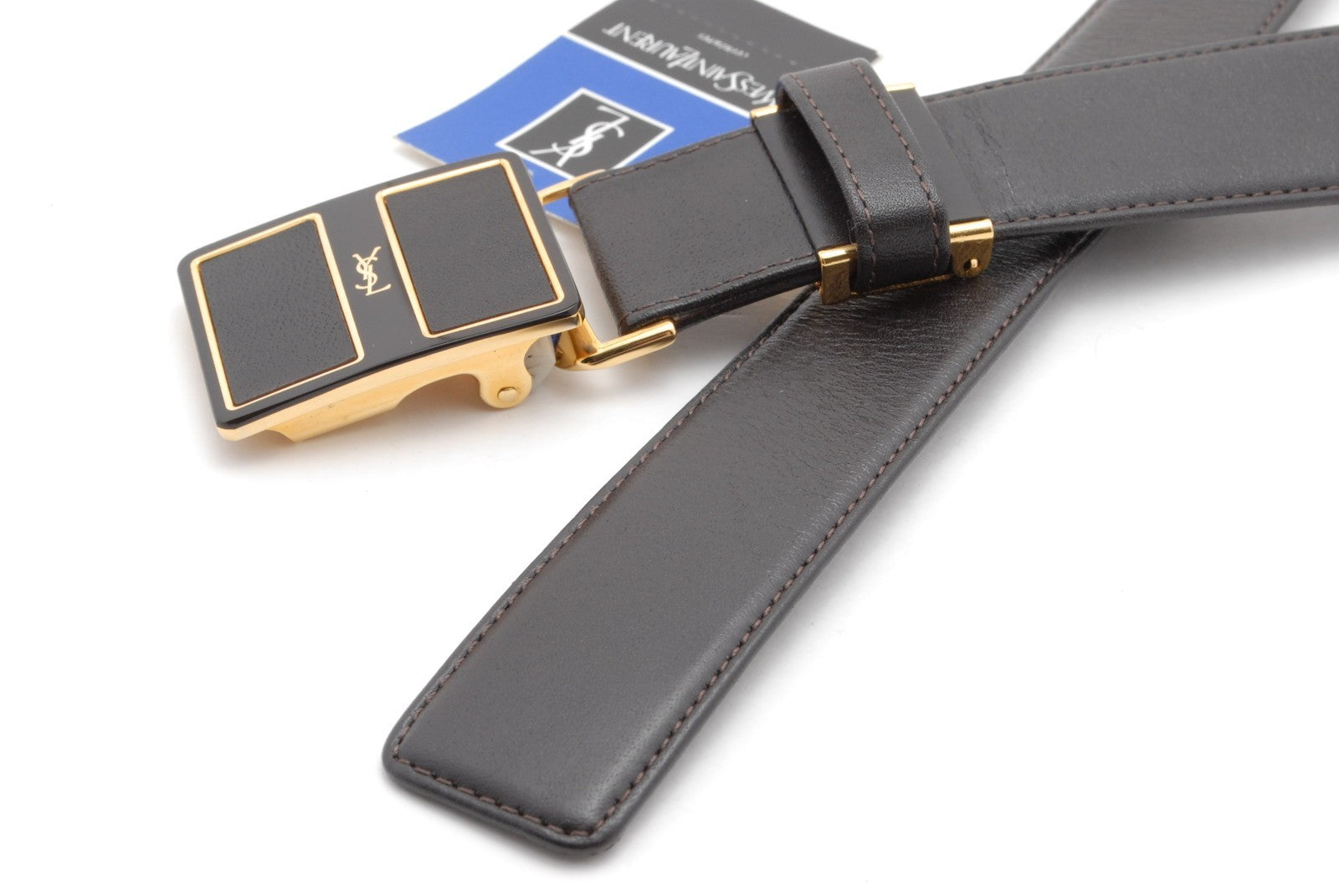 Yves Saint Laurent Vintage Belt - Black, Leather