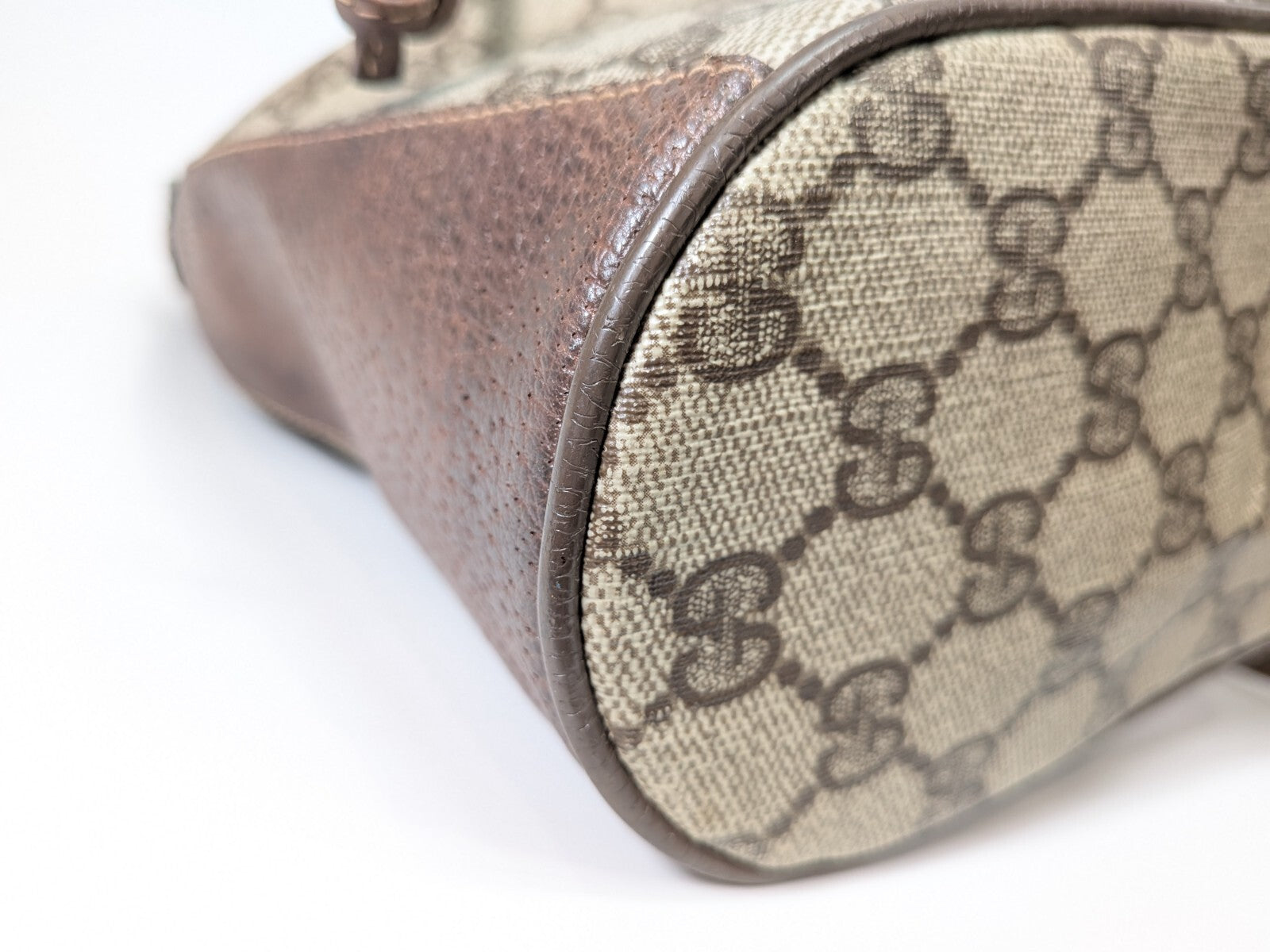 Gucci Sherry Shoulder Bag - Brown, PVC