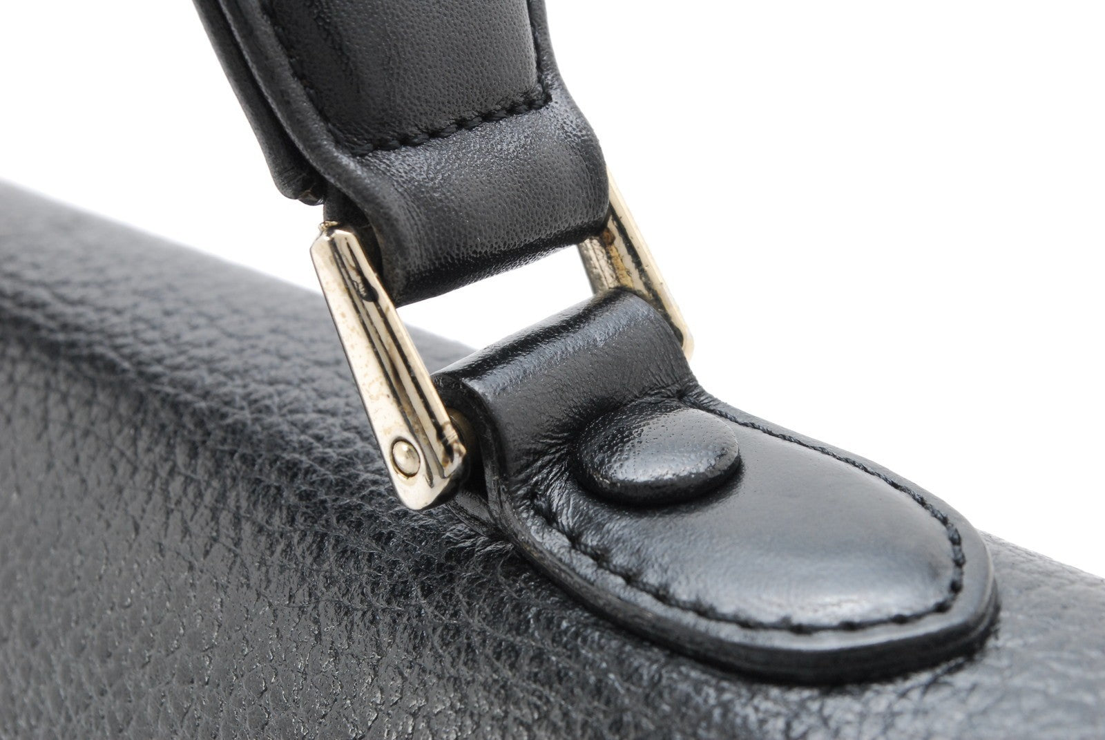 Burberry Nova Check Hand Tote Bag - Black, Leather