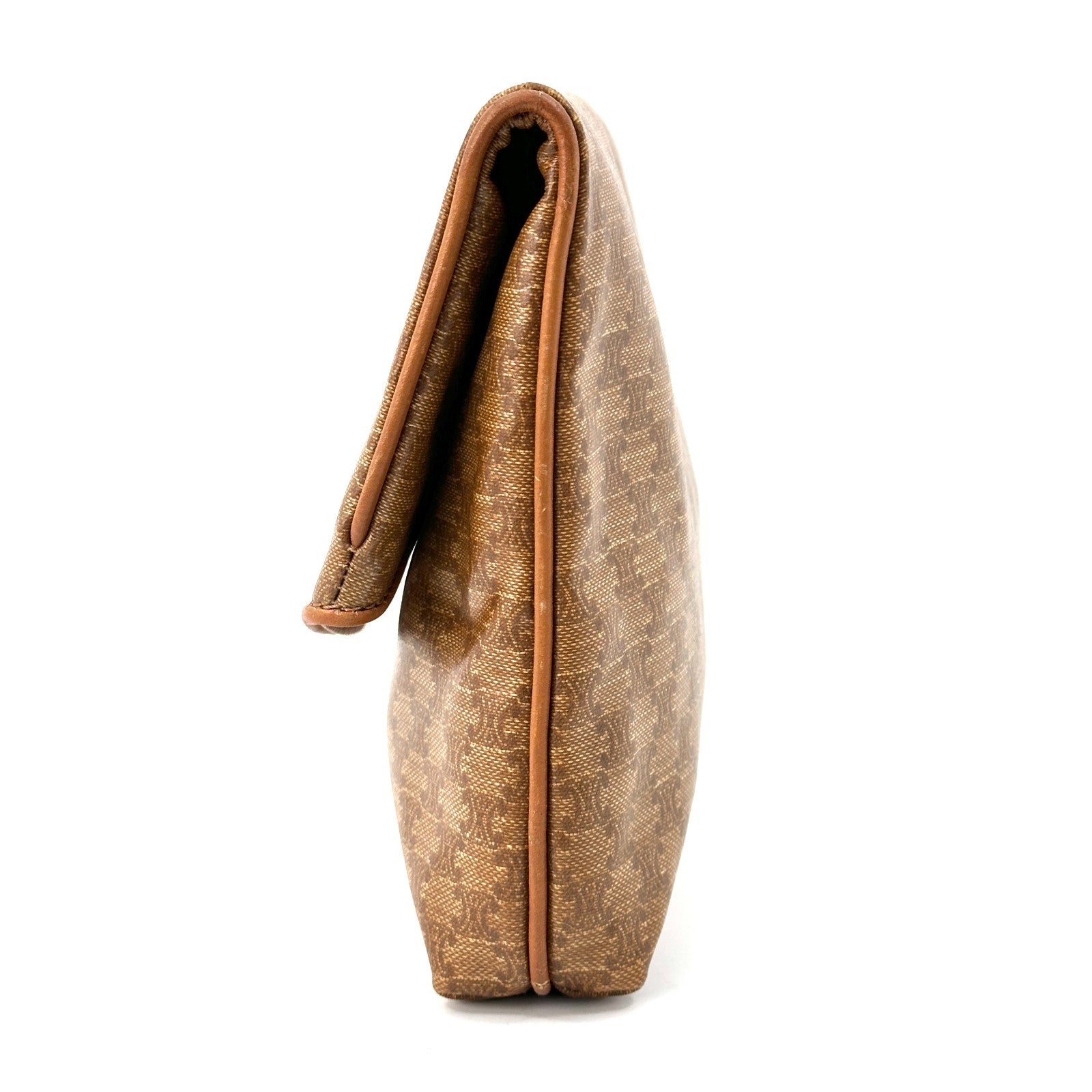 Celine Macadam Clutch Bag - Beige, PVC