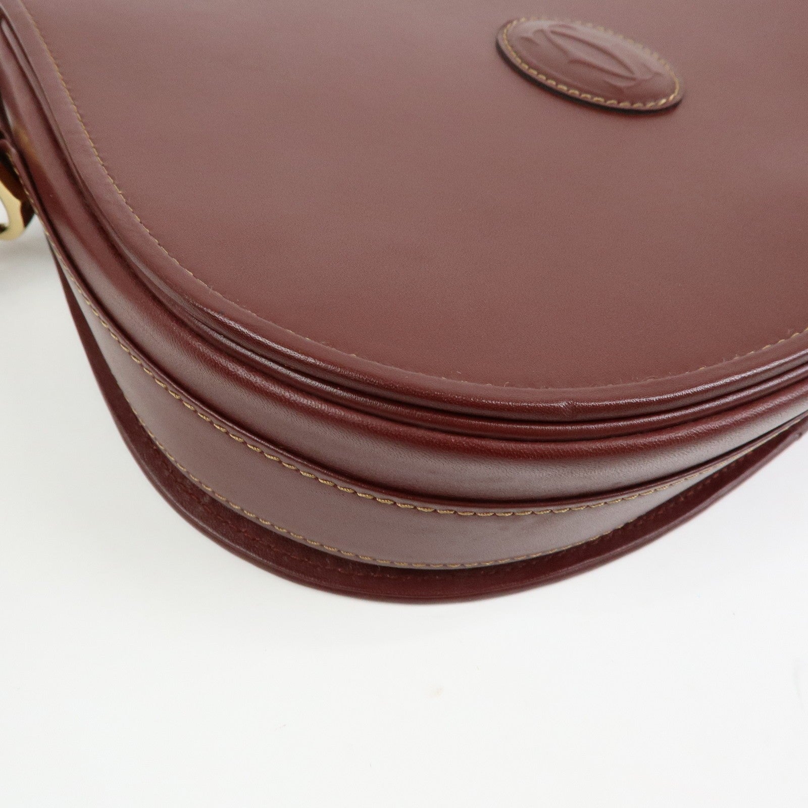Cartier Must de Cartier Shoulder Bag - Bordeaux, Leather