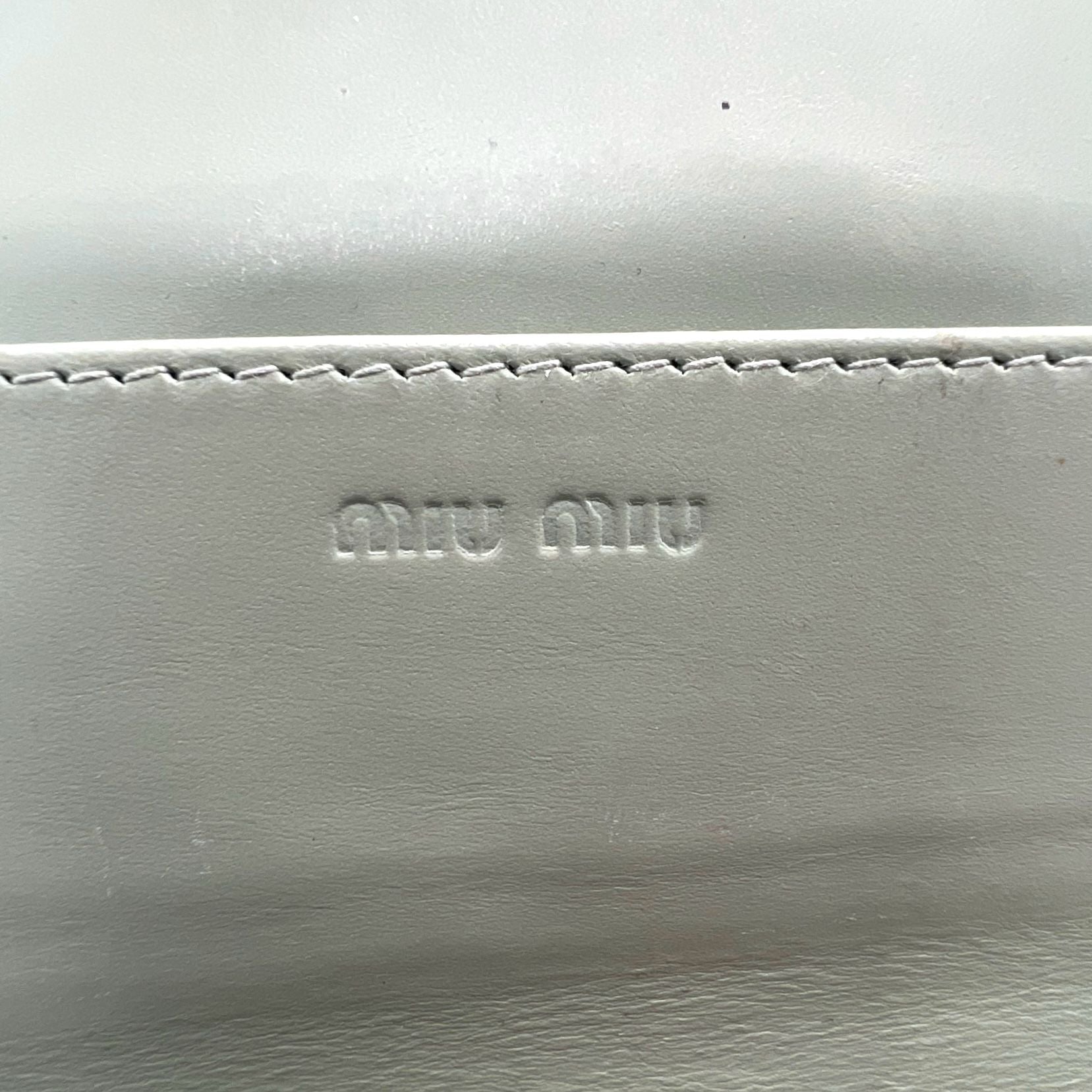Miu Miu Leather Bifold Wallet