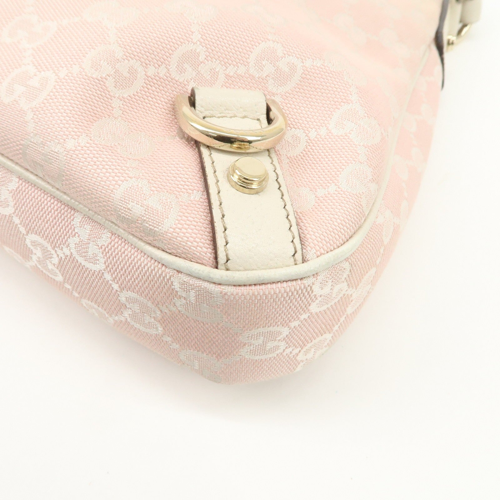 Gucci Shoulder Bag - Pink, Ivory, Canvas