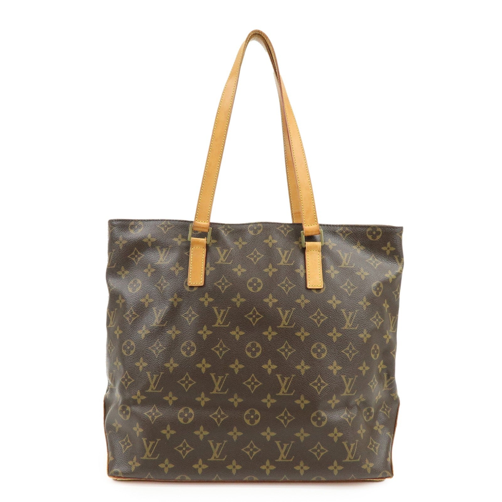 Louis Vuitton Monogram Cabas Mezzo Tote Bag - Brown, Monogram Canvas