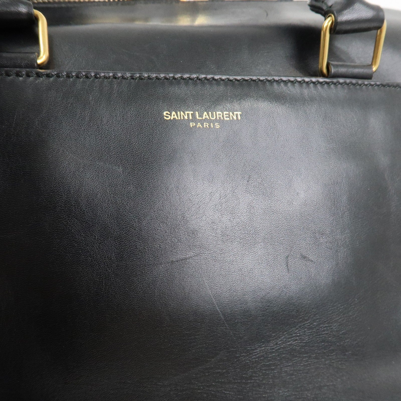 Saint Laurent Hand Bag - Black, Leather