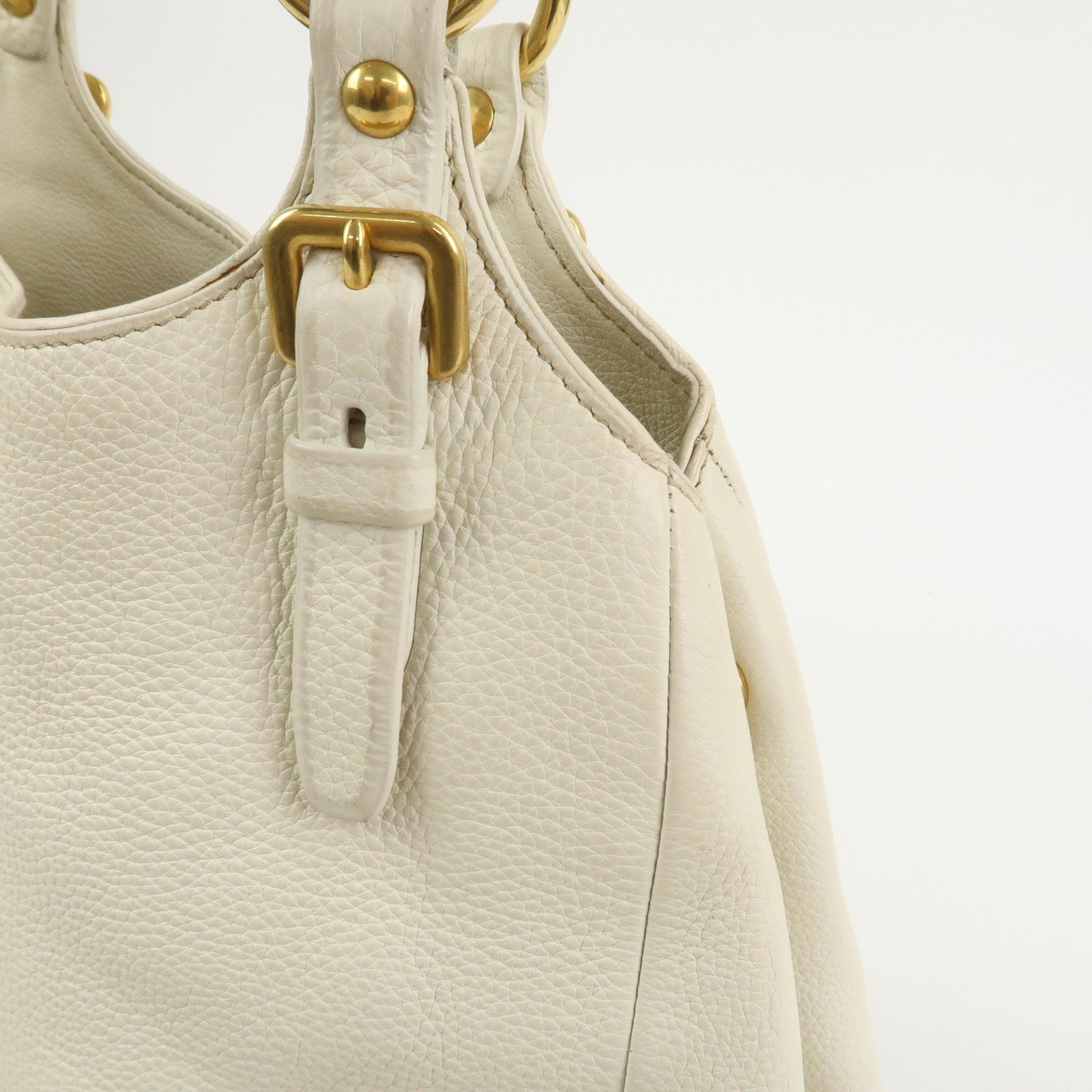 Prada Shoulder Bag - Ivory, Leather