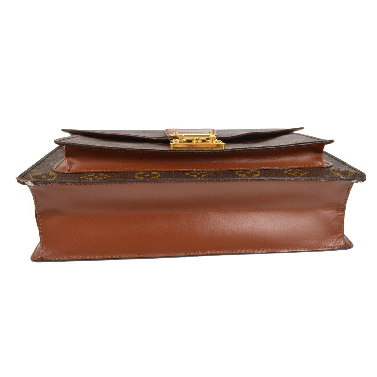Louis Vuitton Monogram Monceau 28 Business Handbag - Brown, Canvas